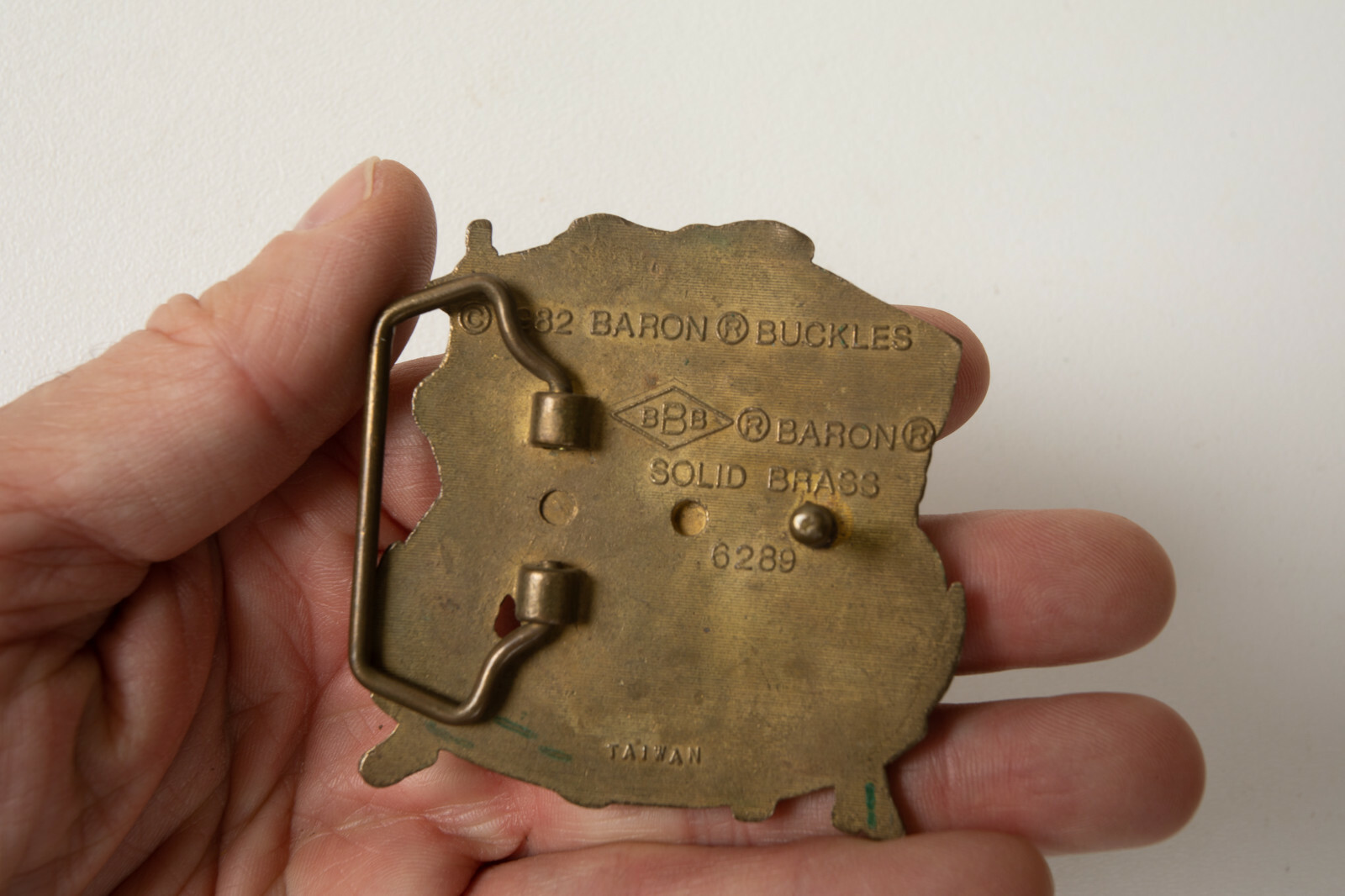 USMC Since 1775 Brass Belt Buckle (B4D)United States Marines 1982 Baron BBB 6289