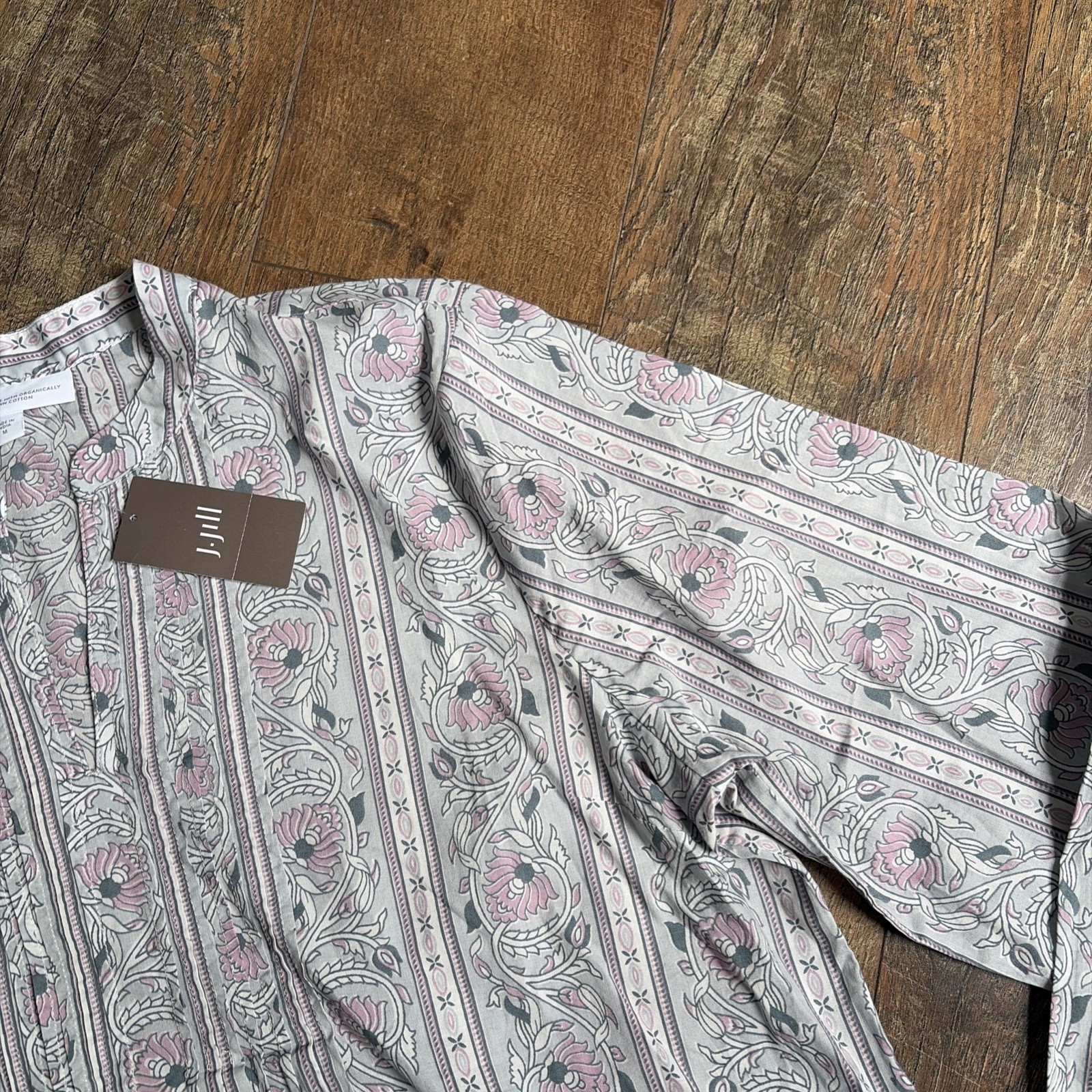 J Jill | NWT Organic Cotton Thin Lightweight Summer Blouse Medium
