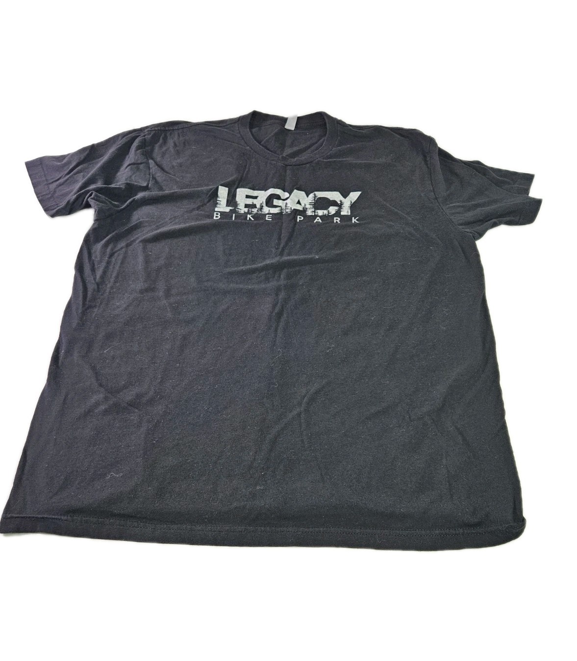Next Level Legacy Bike Park T Shirt Men L 46″ Black Lakeside MT Bike Park