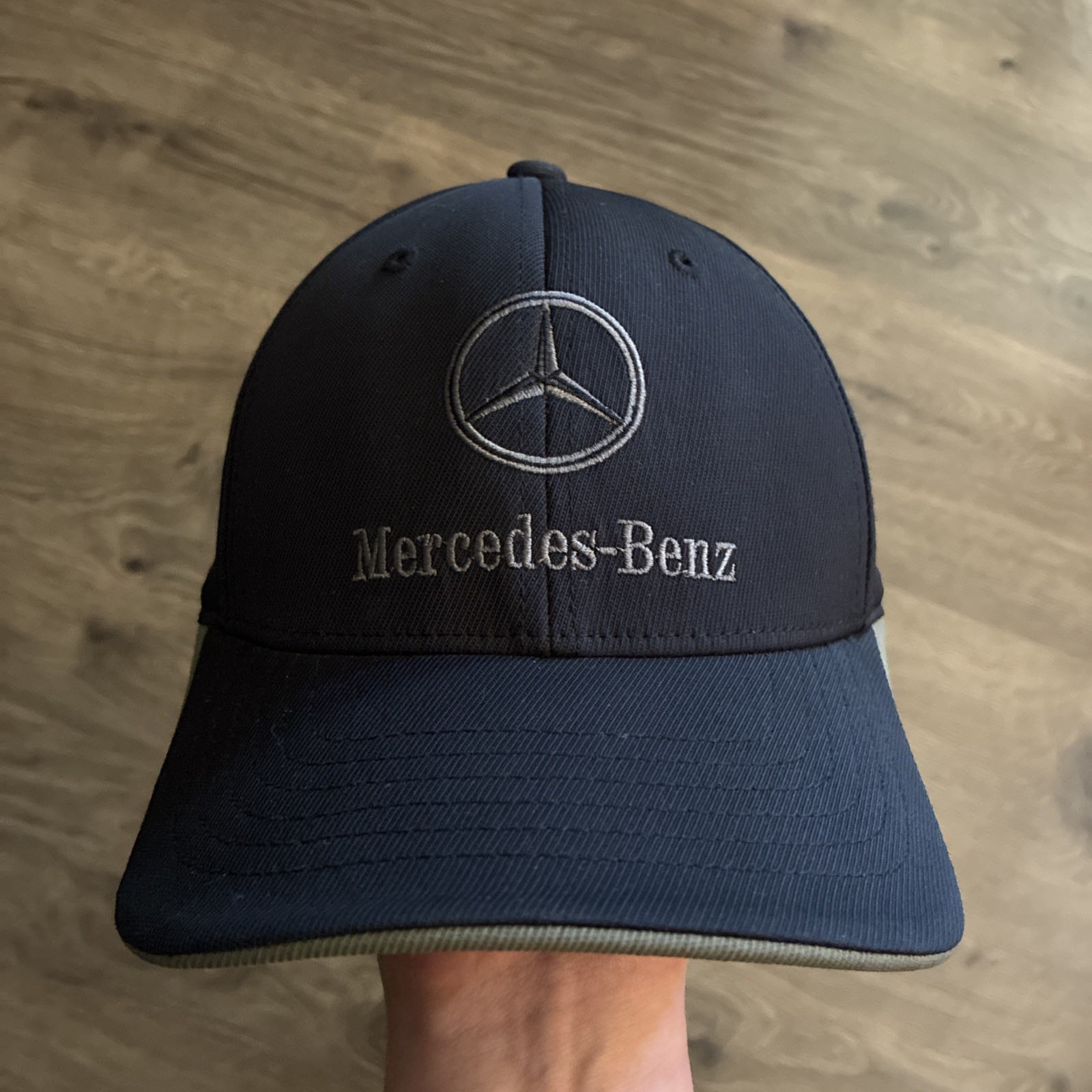 MERCEDES BENZ RACING NASCAR F-1 BLACK CAP OS Flexfit Fitted