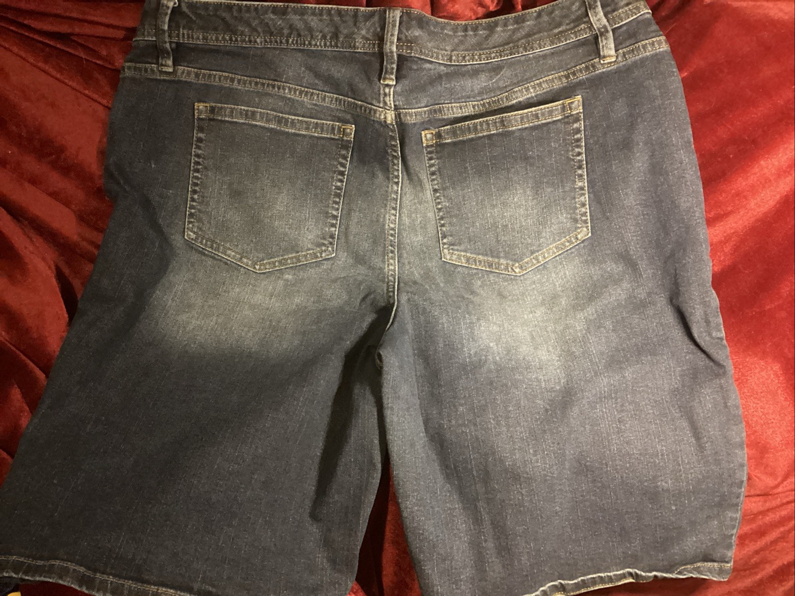 A.n.a A New Approach Shorts Size 20W Mid Rise Blue Denim