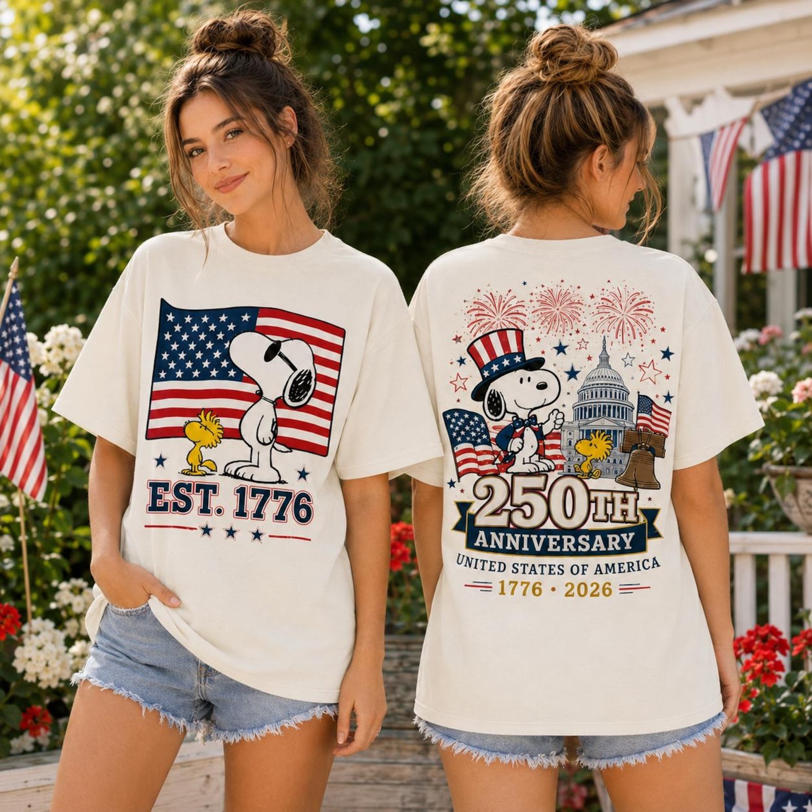 USA 250th Anniversary Shirt 1776-2026 Patriotic Vintage 4th July Graphic Tee