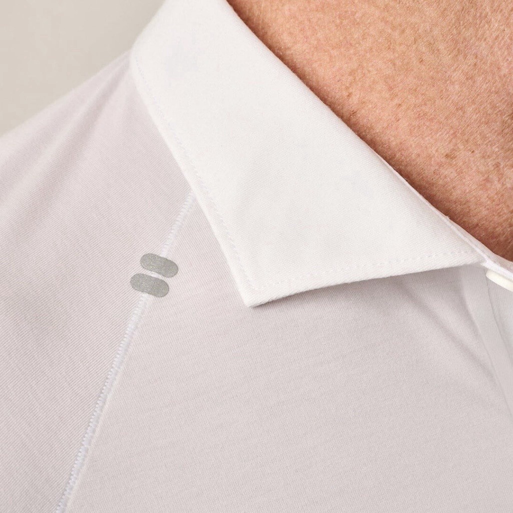 Johnnie-O Men’s Callan Performance Polo Shirt White Size- L NWT$110