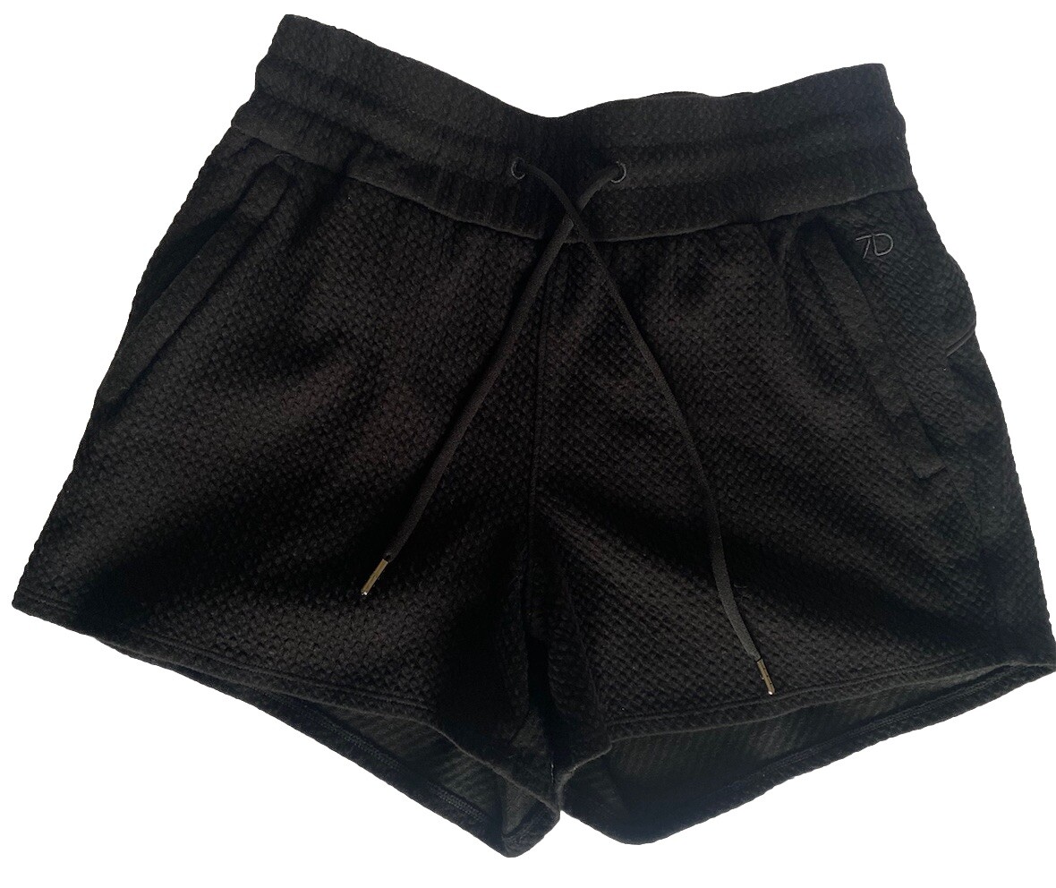 7D 7 Diamonds Restoration 3” Short, Women’s XS Black