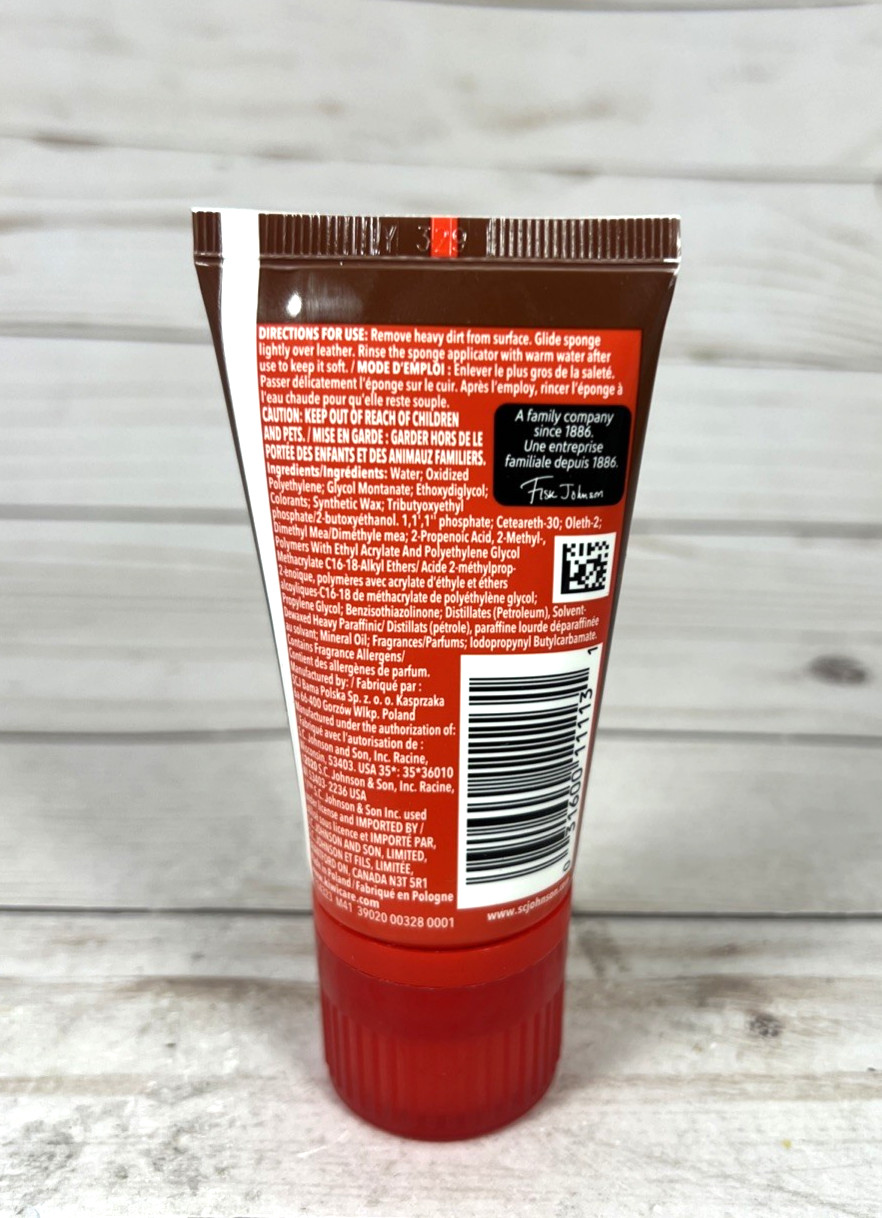 Kiwi No Buff Cream Polish Brown Leather 1.7oz Revive Nourish (4 Pack)