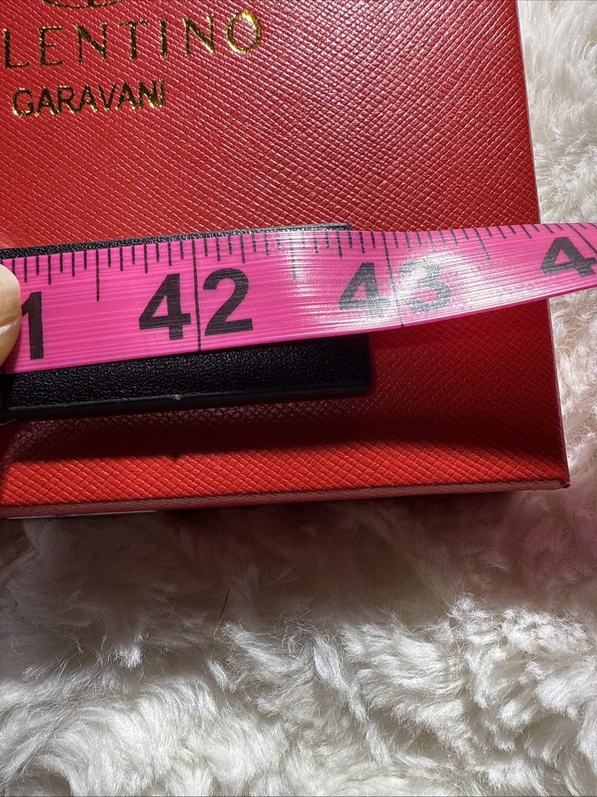 Valentino Garavani VLogo Signature calfskin reversible belt with buckle