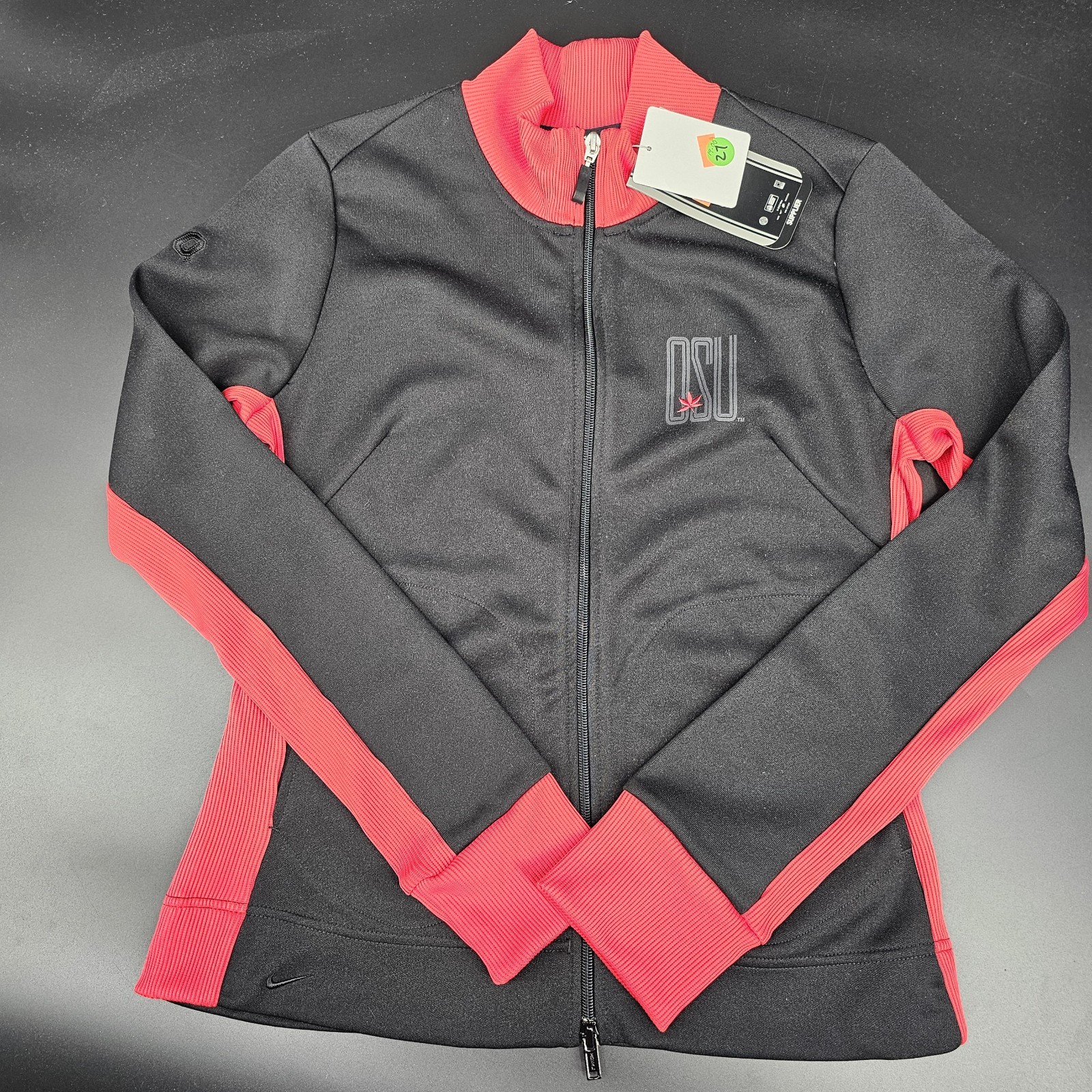 2003 Vintage Nike Womens Black Ohio State Long Sleeve Medium NWT RARE OSU