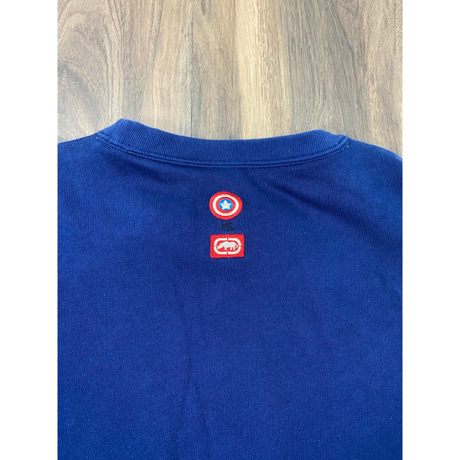 RARE Ecko x Marvel Captain America heavyweight graphic pullover sweatshirt XL