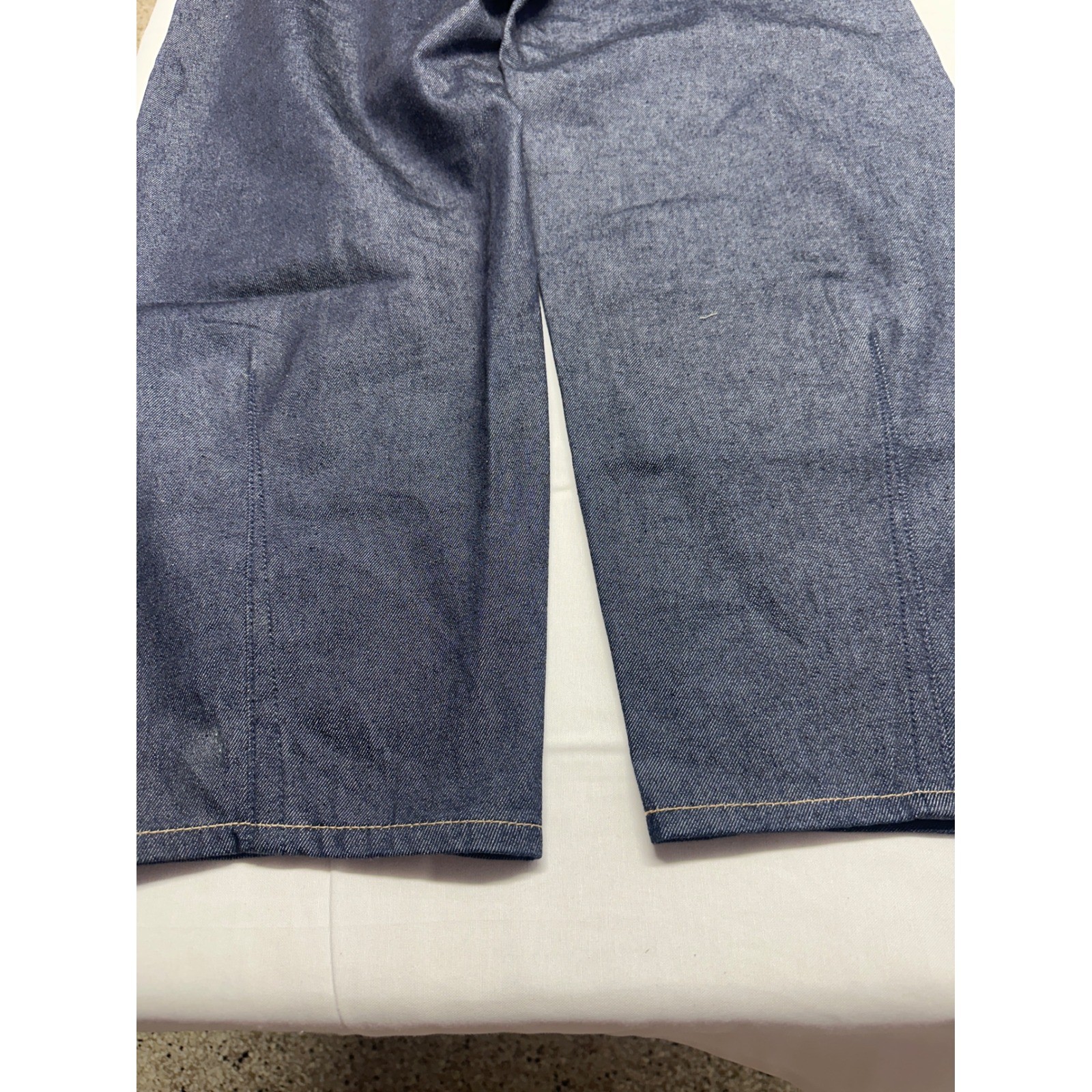 Levis Premium Baggy Dad Barrel Jeans Dark Indigo W27 L30 High Rise Wide Leg