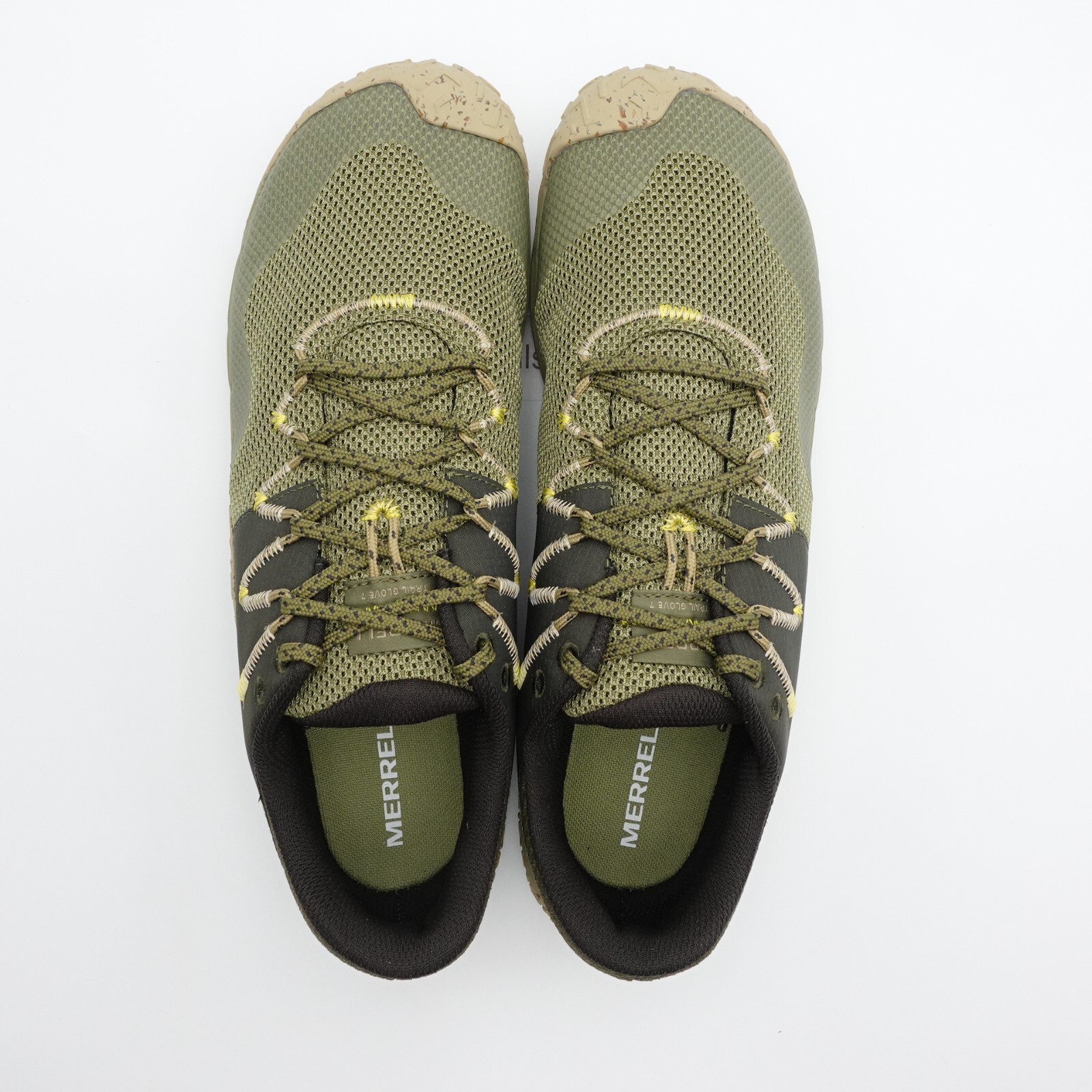 Merrell Trail Glove 7 Barefoot Hiking Shoes Men’s J068141 Avocado/Beluga Vibram