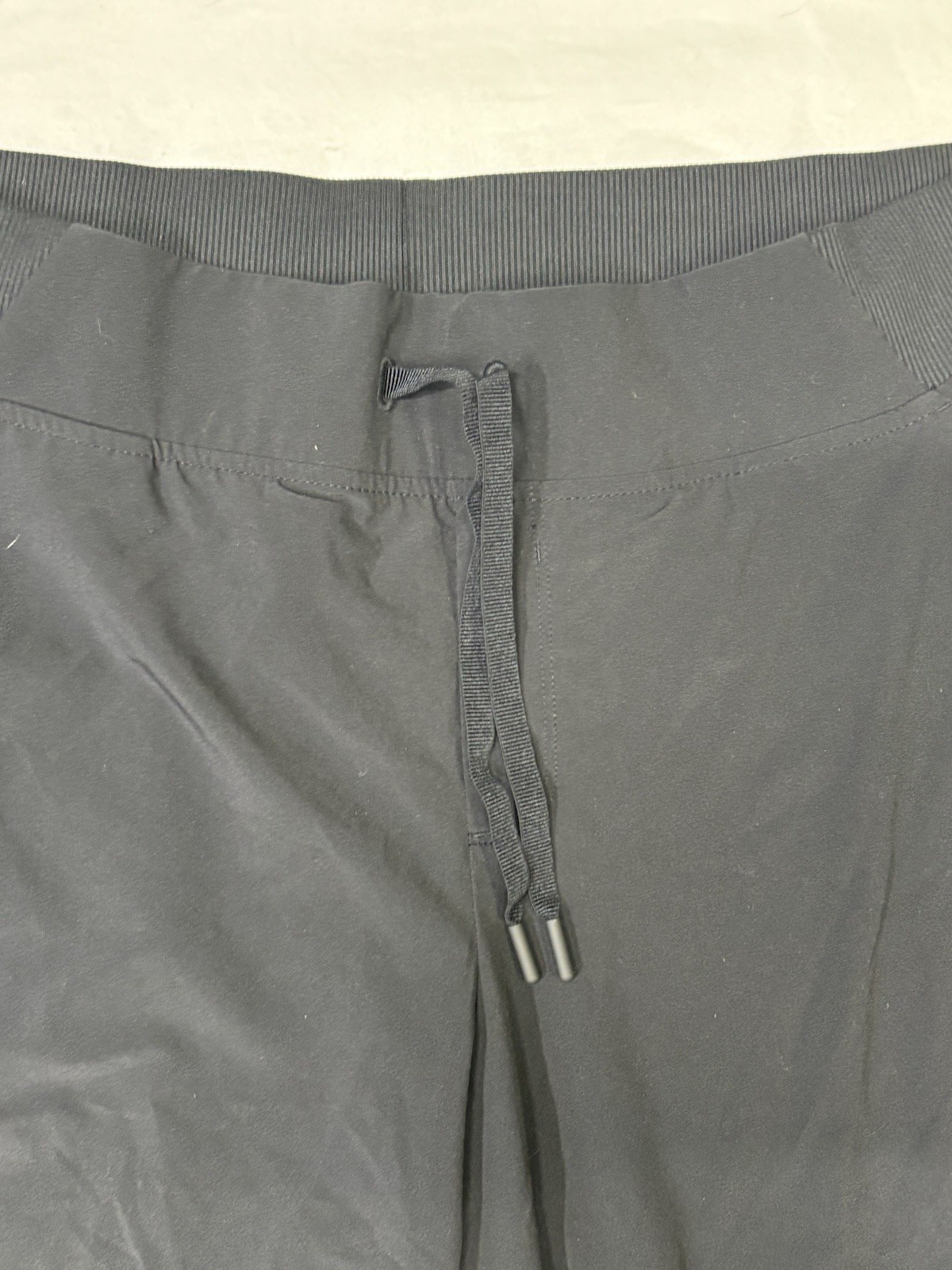 All in Motion Womens Jogger Pants Drawstring Elastic Waist Cargo Pockets Black L