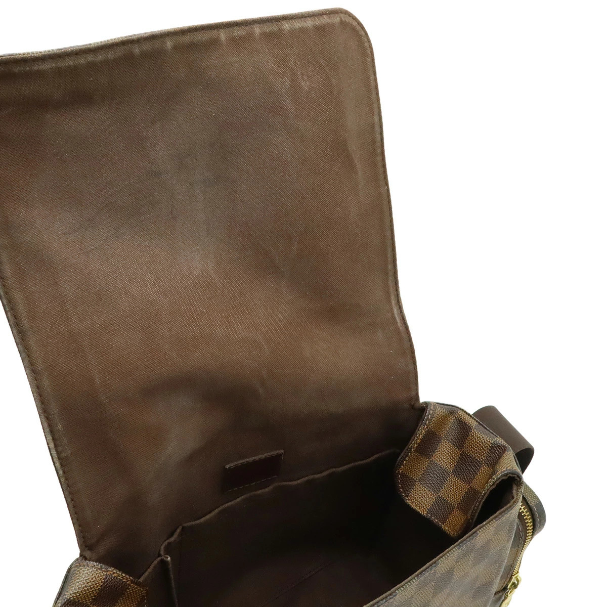 Louis Vuitton Damier N51126 Shoulder Bag Check Canvas Brown Unisex #BLB2131