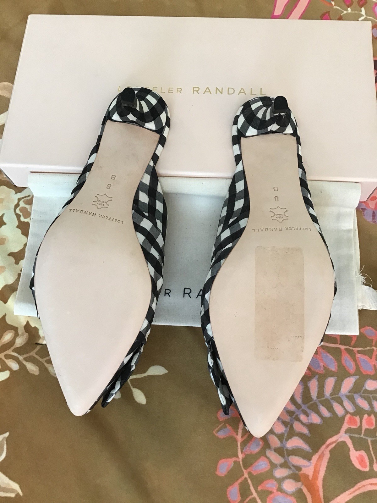 Loeffler Randall Jade Mules Size 8