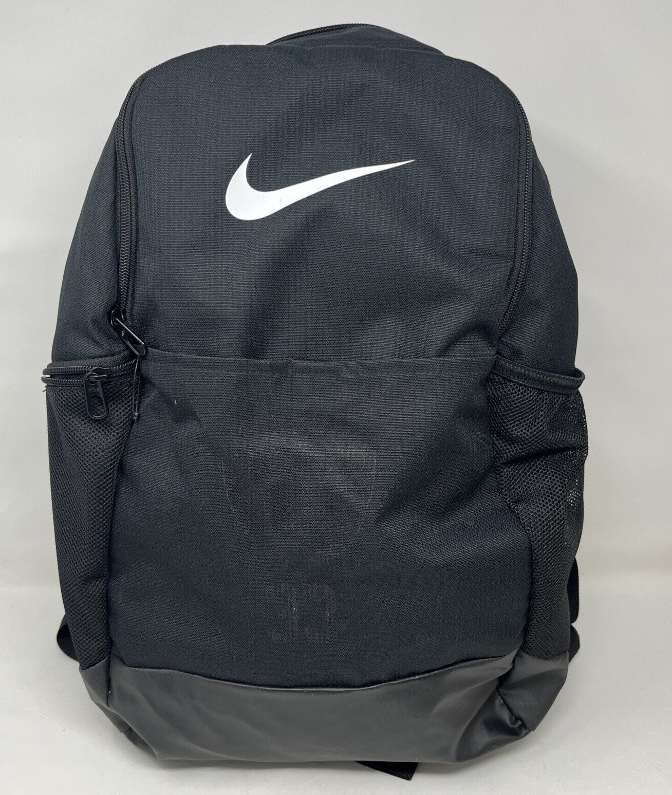 Nike Brasilia 9.5 Backpack Medium Training Sports Backpack Black 18×12″