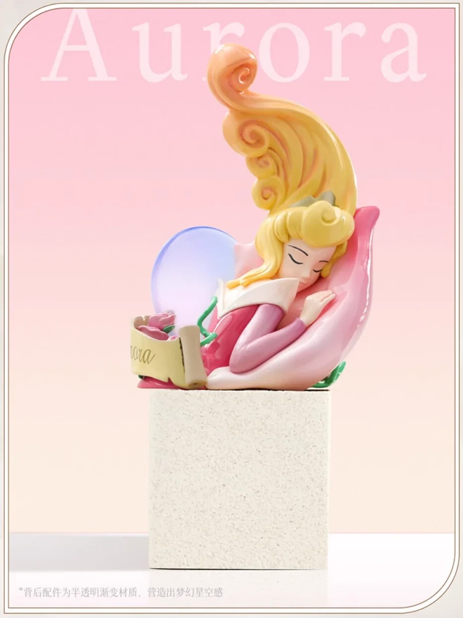 Disney Princess Art Gallery Series Blind Box Confirmed 52TOYS Collectible Figure