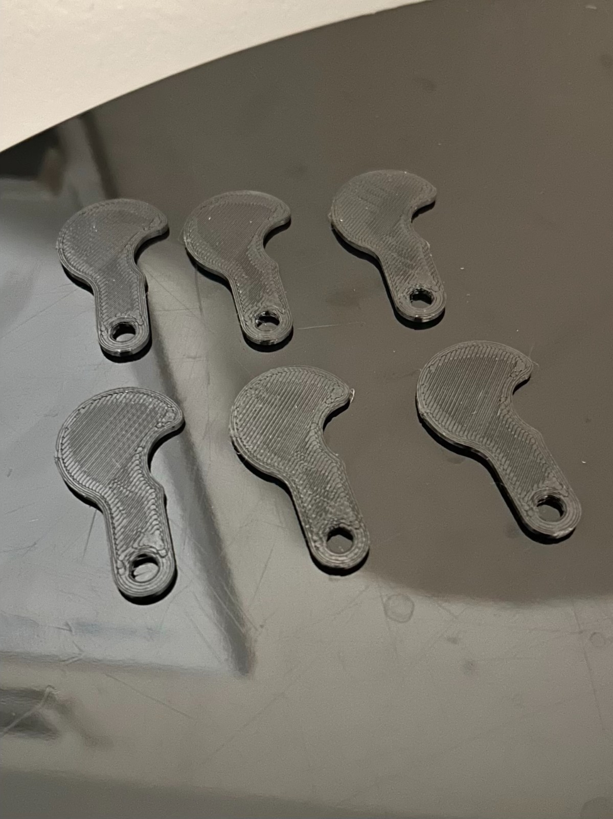 (Pack of 6) Aldi Quarter Replacement and Keychain – Removable