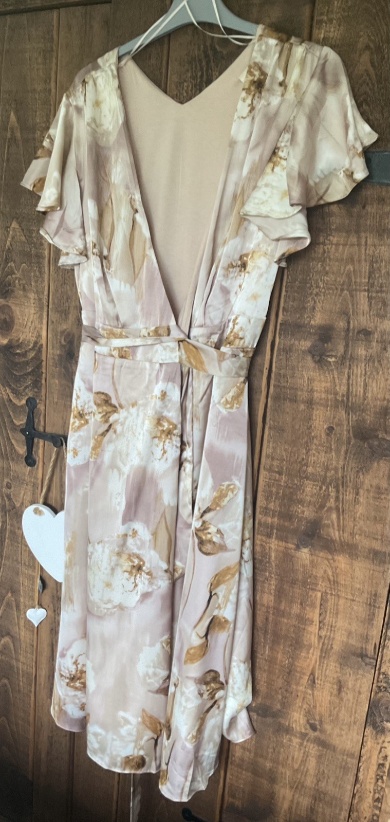 Jolie Moi Women’s Wrap Front Midi Dress Size 16