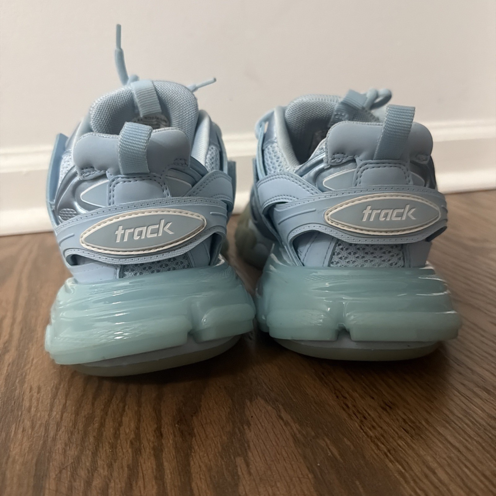A slightly used pair of Balenciagas track shoes (Box included) Has receipt .