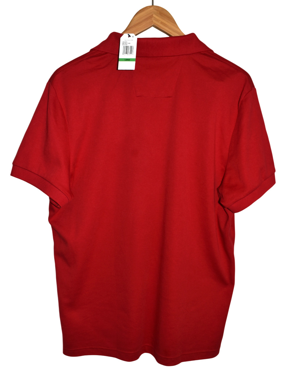 Nautica Men’s Slim Fit Red Short Sleeve Polo Shirt Size Large NWT