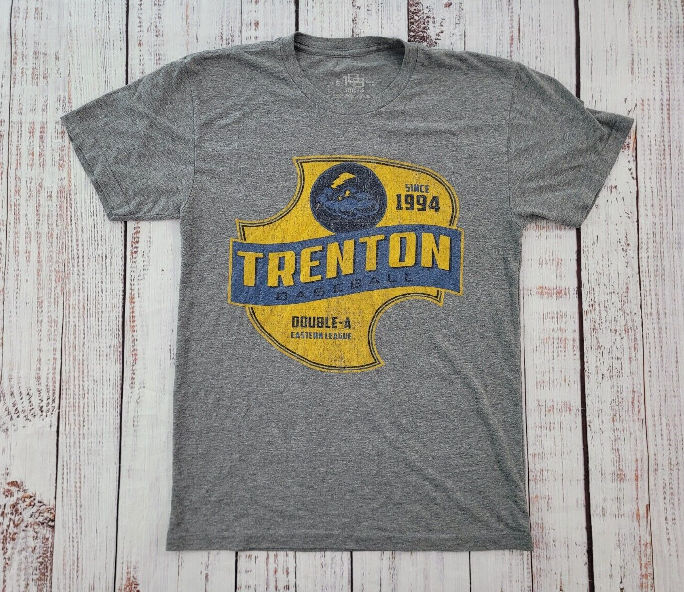 Trenton Thunder Baseball Summertime Classic Short Sleeve Graphic Tee Adult S