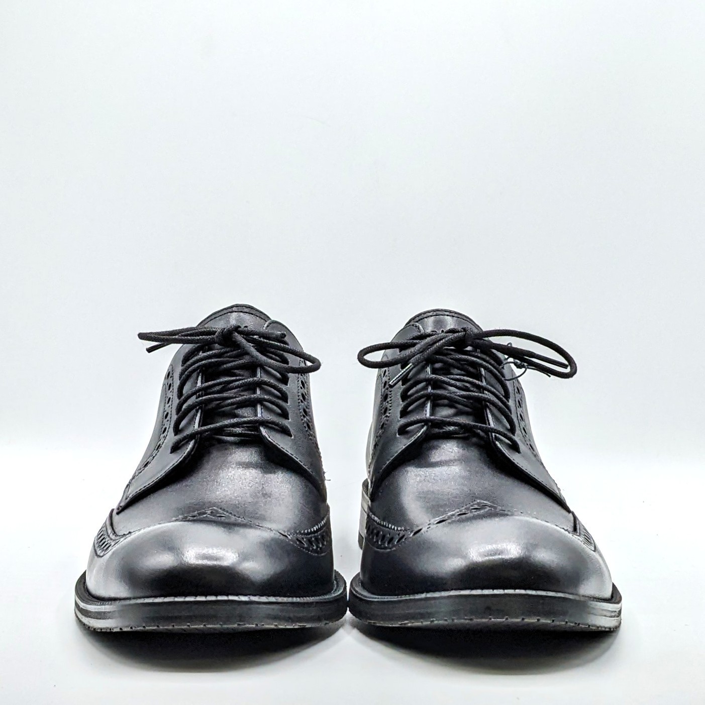 Cole Haan “Modern Essentials Waterproof Wing Tip Oxford” Men’s Shoe [Black] NEW