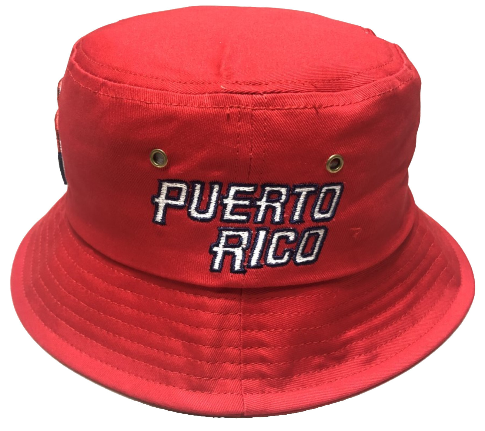 Puerto Rico Bucket Hat Embroidered PR HAT CAP 100% cotton Size S/M ~ L/XL NEW