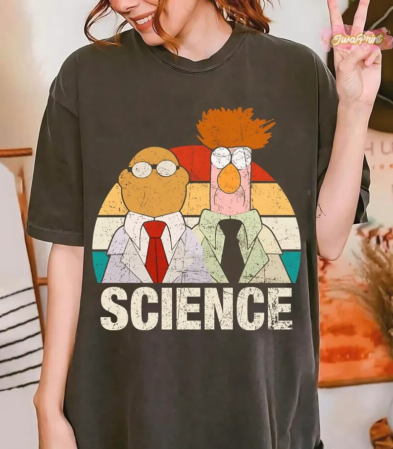 Muppets Science Bunsen And Beaker T-Shirt, Shirt, Muppet Shirt, Science Teacher