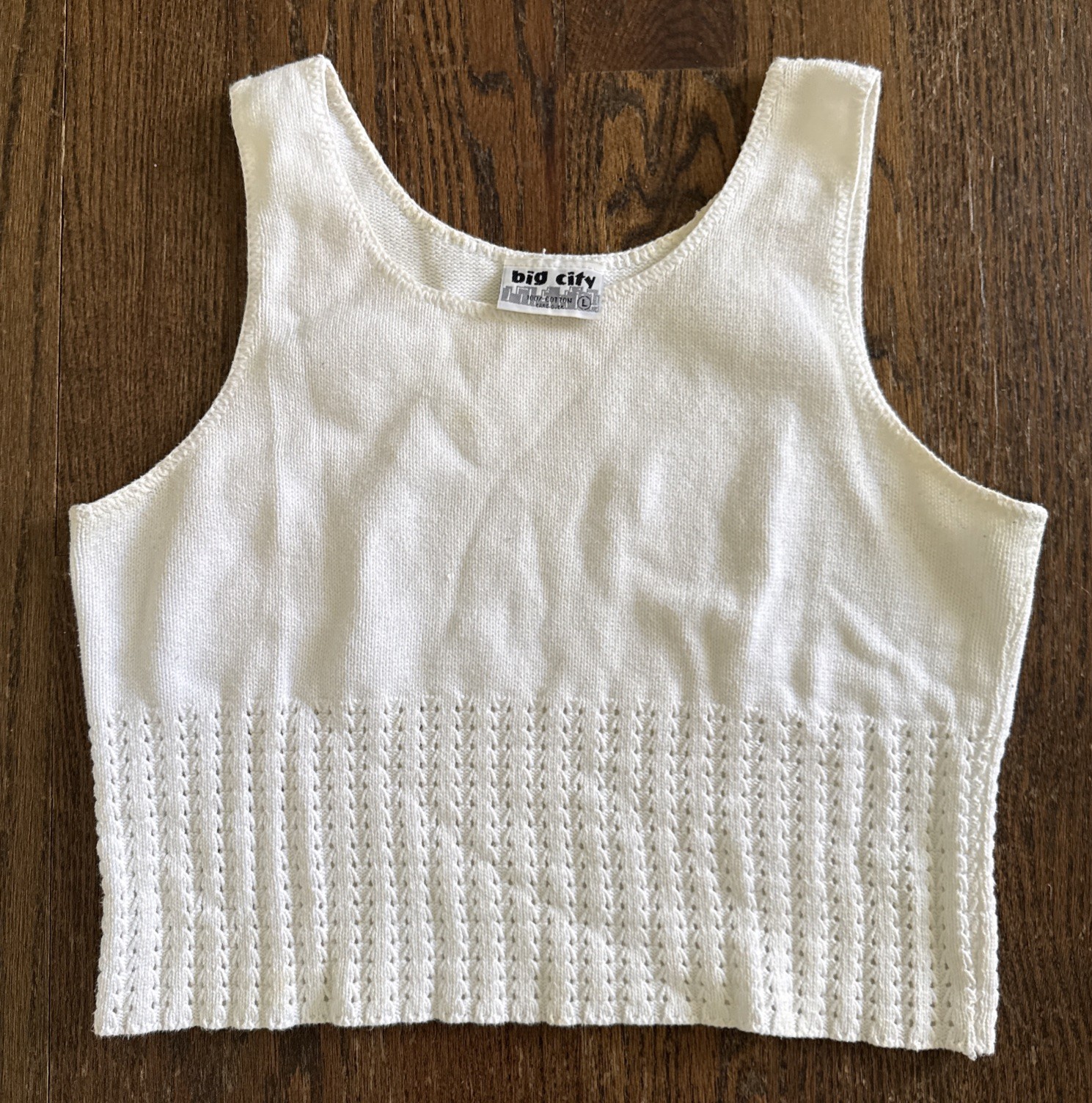 Vintage Big City Women’s 100% Cotton Sleeveless Top Boho Festival