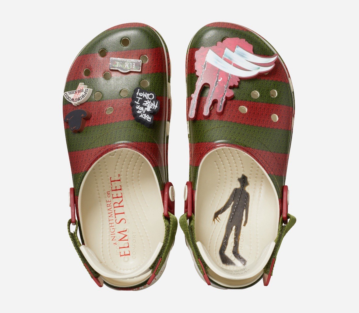 Crocs x Nightmare on Elm Street All Terrain Clogs Men’s Size 10 Freddy Kreuger