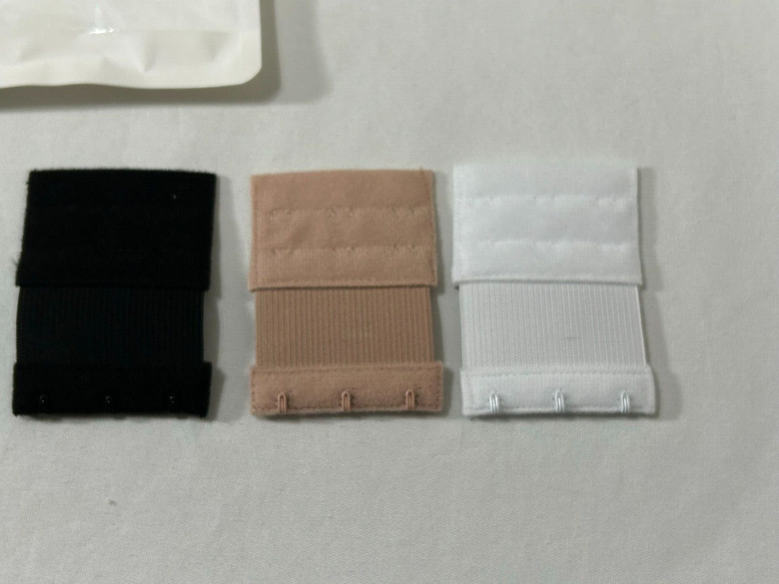 Bra Extenders 3 Pack One Size Black Beige White from Nordstrom