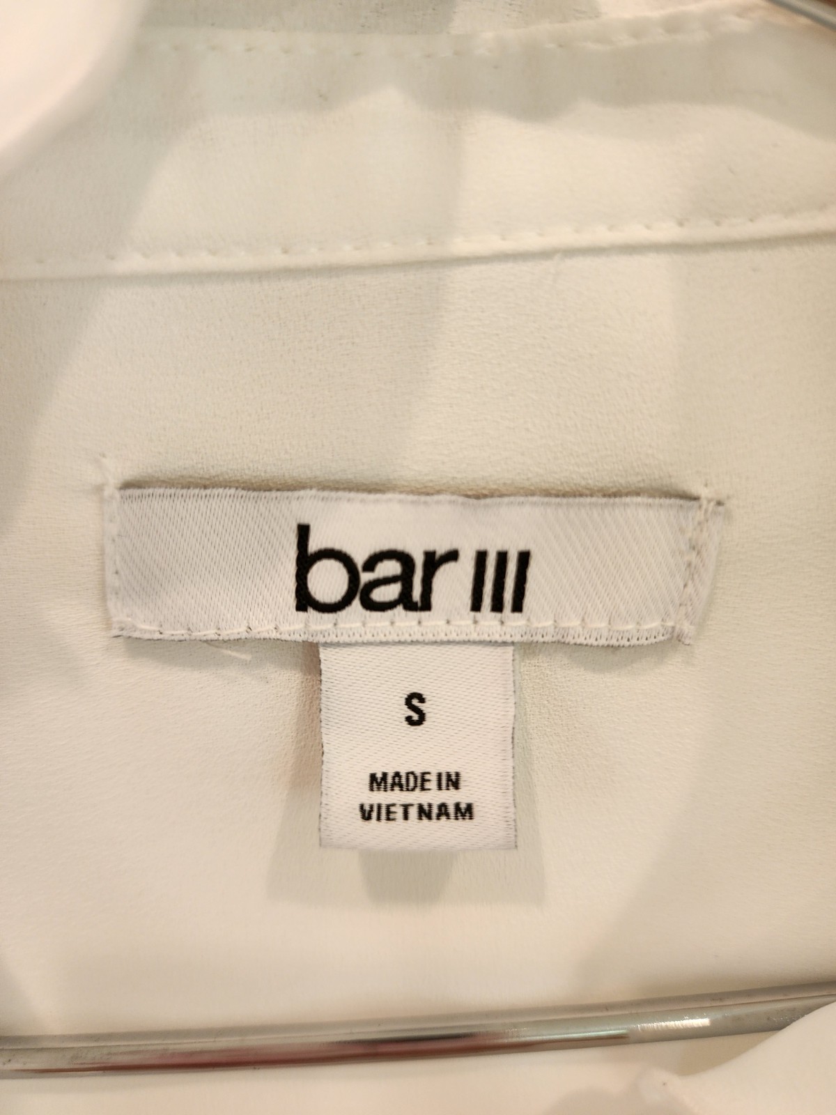 Bar III Ruffle Blouse
