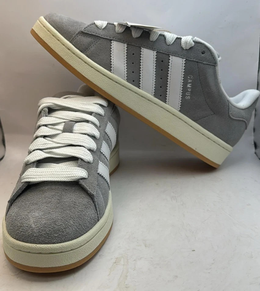 Adidas Campus 00s HQ8707 Skateboarding Low Top Sneakers Grey Mens Shoes | 9.5 US