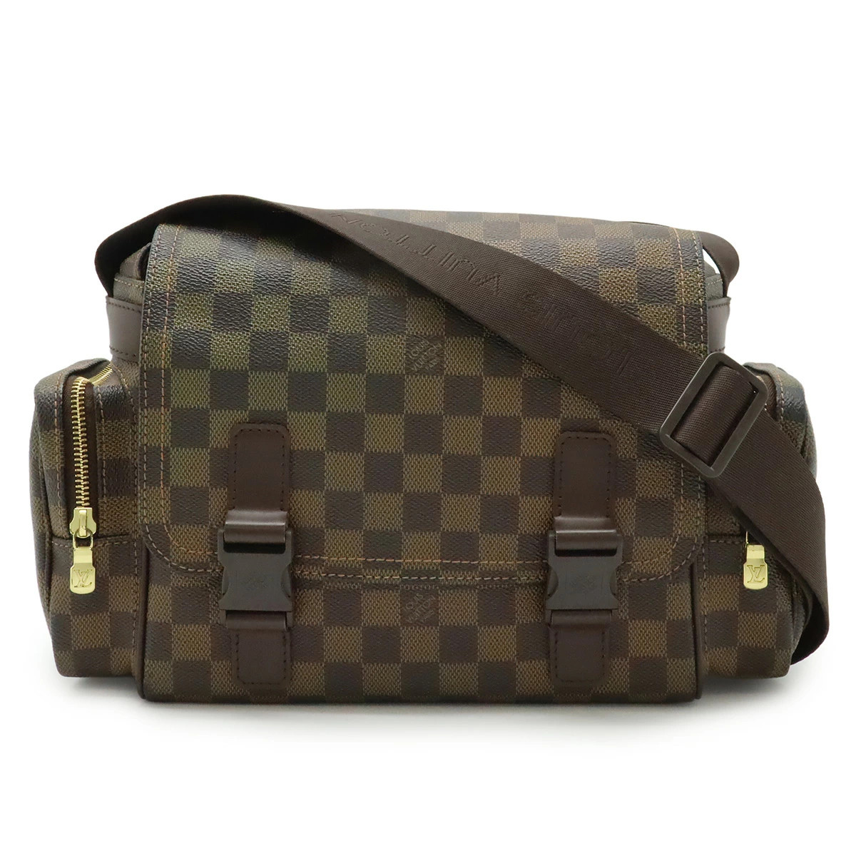 Louis Vuitton Damier N51126 Shoulder Bag Check Canvas Brown Unisex #BLB2131