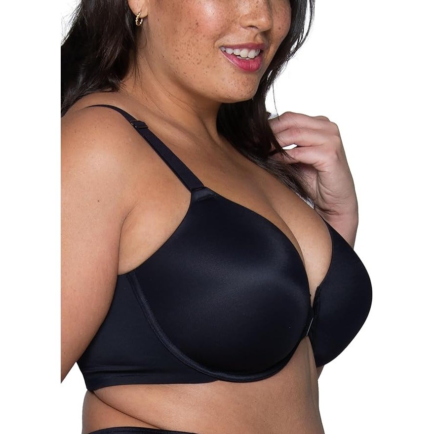Vanity Fair Women’s Full Figure Front Closure Bra, Lightly Lined 42DD