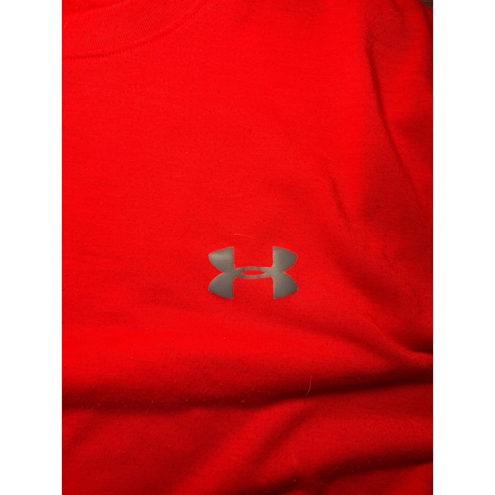 Under Armour Threadborne HeatGear Mens 2XL Red Loose Fit Training T-Shirt