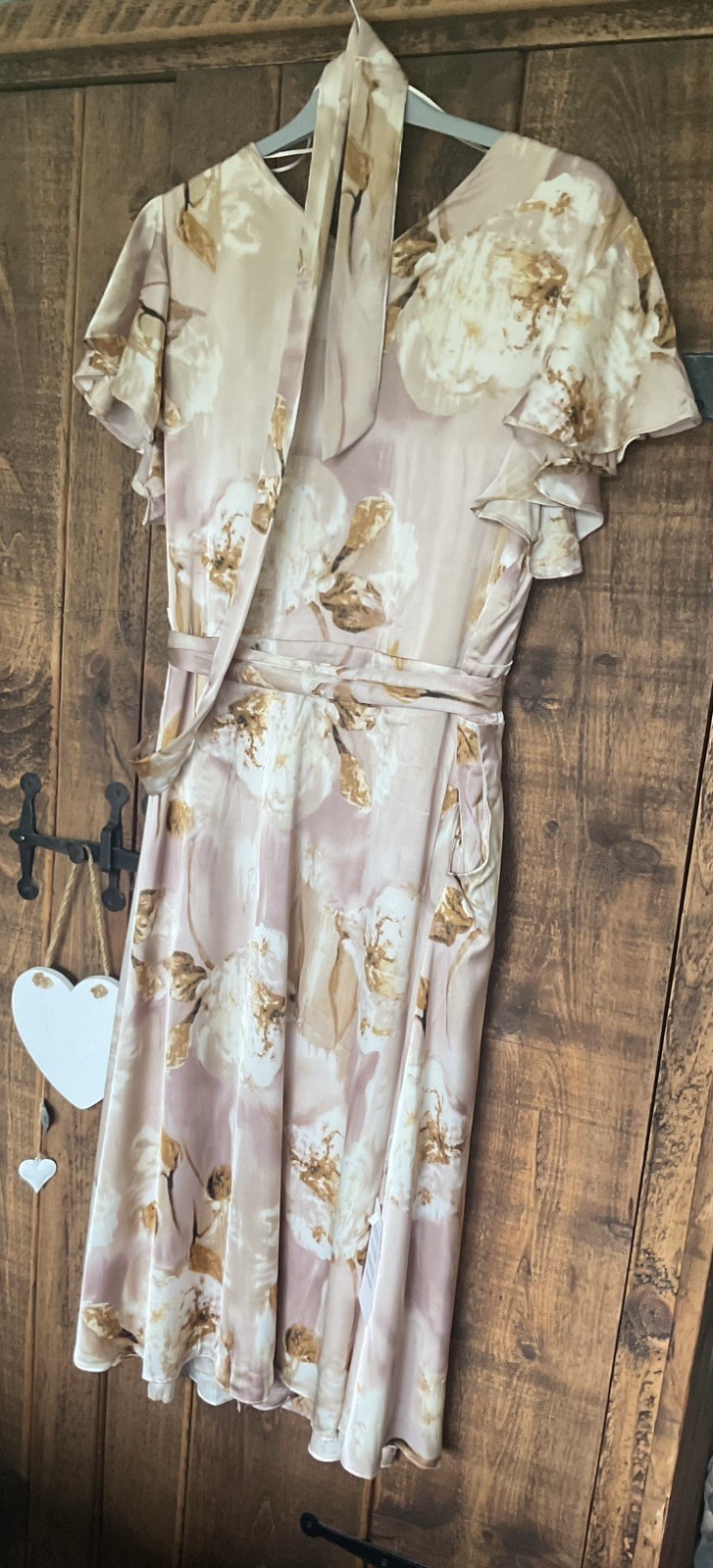 Jolie Moi Women’s Wrap Front Midi Dress Size 16