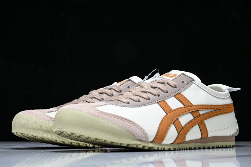 Onits*ka Tiger Mexico 66 Birch Rust Orange 1183C102-204 Unisex Size 4-11