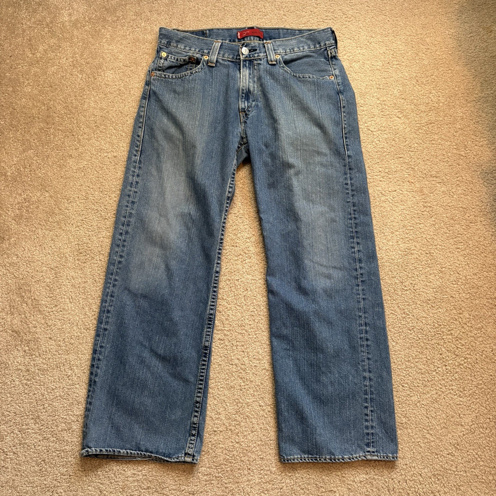 Levis Red Tag Real Loose Type 1 Wide Men’s Size 34 X 32