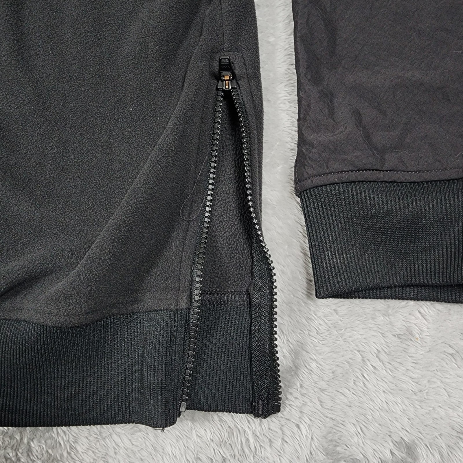 Alaskan Hardgear Sweater Mens Large Fleece Pullover Zip Pocket Hiking Outdoor