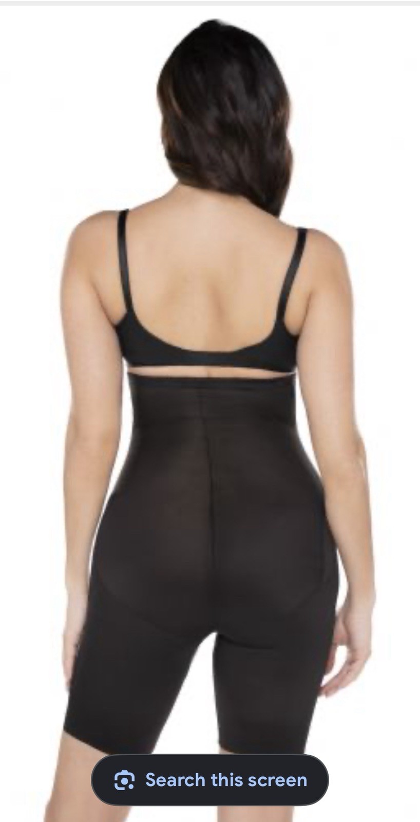 Black Coloured Miracle Suit Shorts Shape Wear Size Small UK 10 Style 2709-1