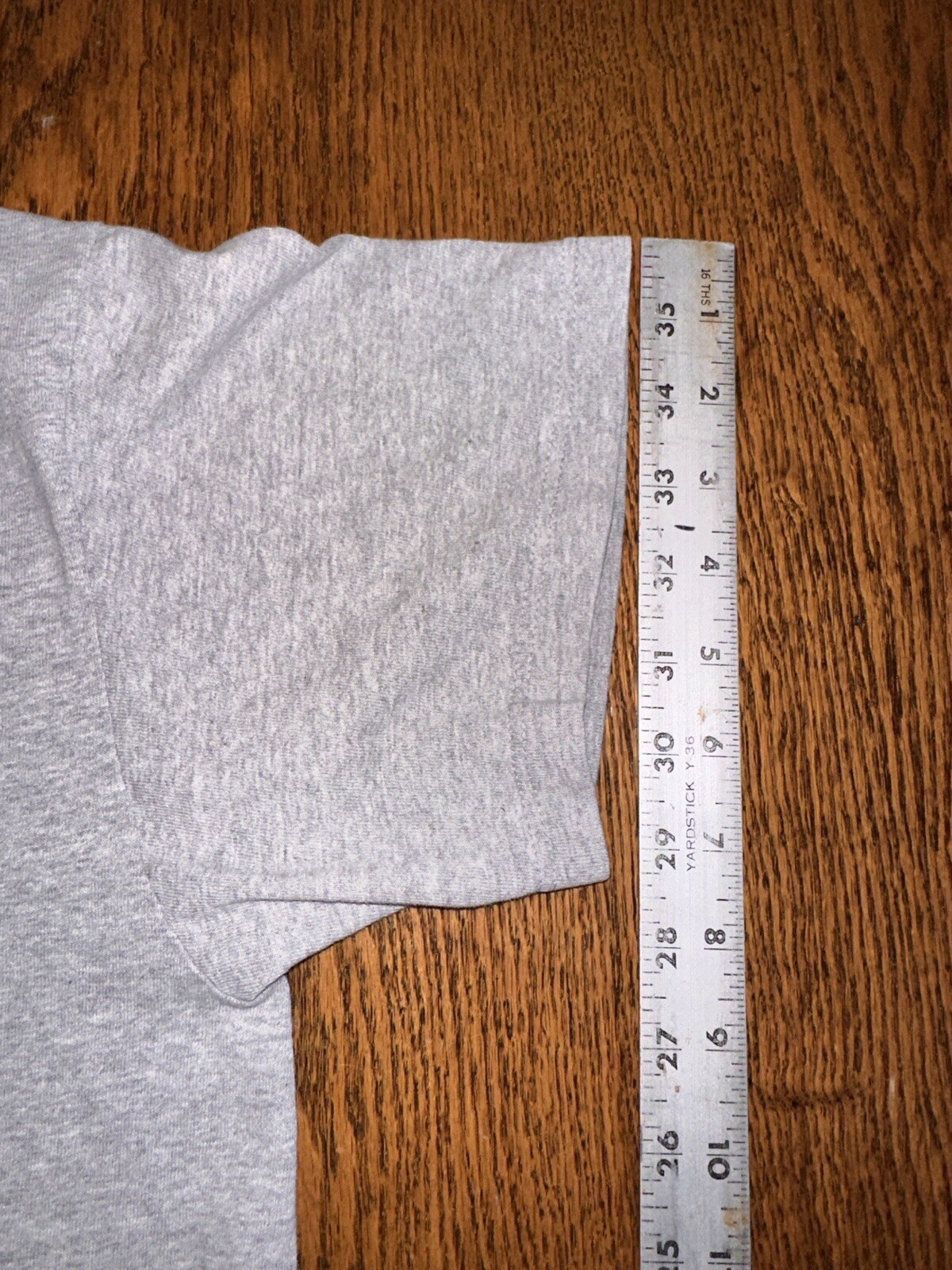Vtg 90s Nike Spell Out Big Wrap Graphic T Shirt Made USA Gray Green Orange XL