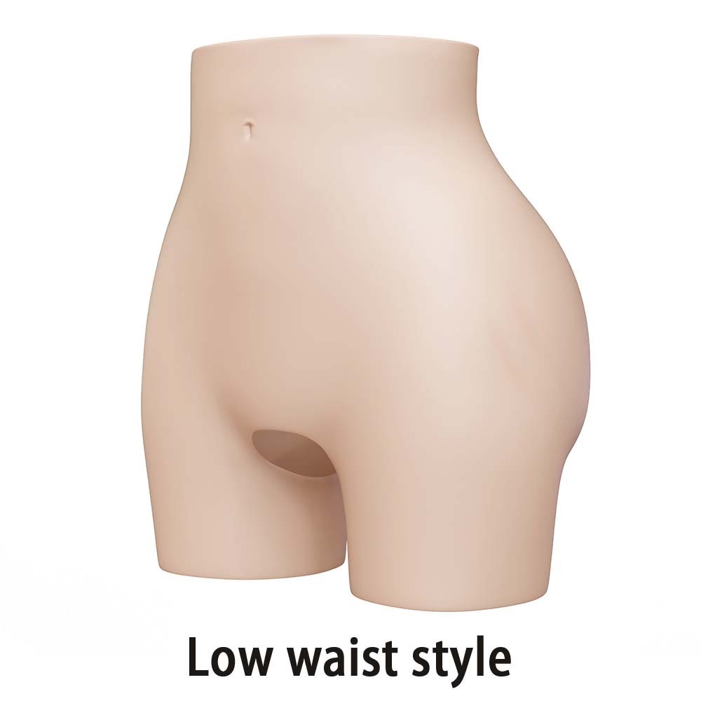 SilkEase Silicone Panty Plump Hip Open-Crotch Pants Butt Shapewear Crossdresser