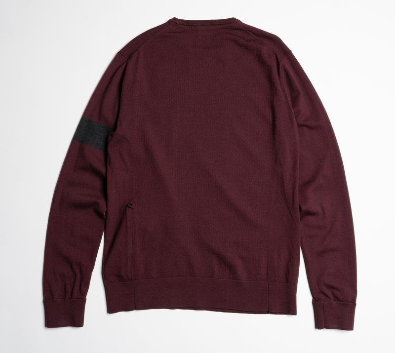 Men Rapha Sweater Burgundy Wool 40 /L / 48