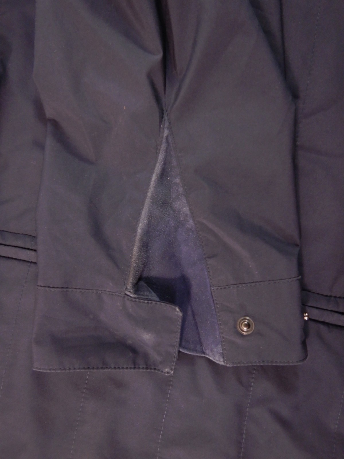Loro Piana Men’s Black Storm Jacket – Quilt Vest Removable Sleeves Hood Size XXL