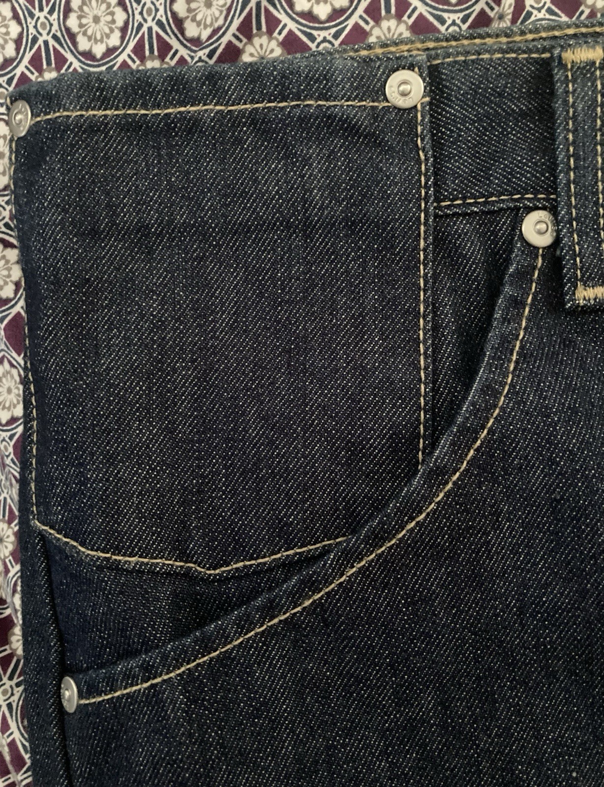 Vintage LEJ 2003 Y2K Levi’s Engineered Jeans Loose Flap Pocket W36x34 Grunge NWT