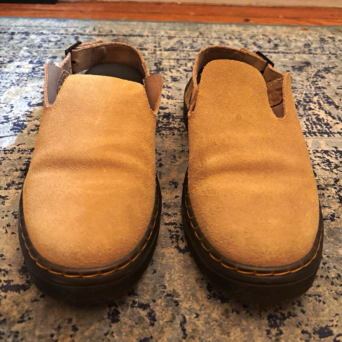 Dr. Martens Carlson Suede Casual Slingback Mules