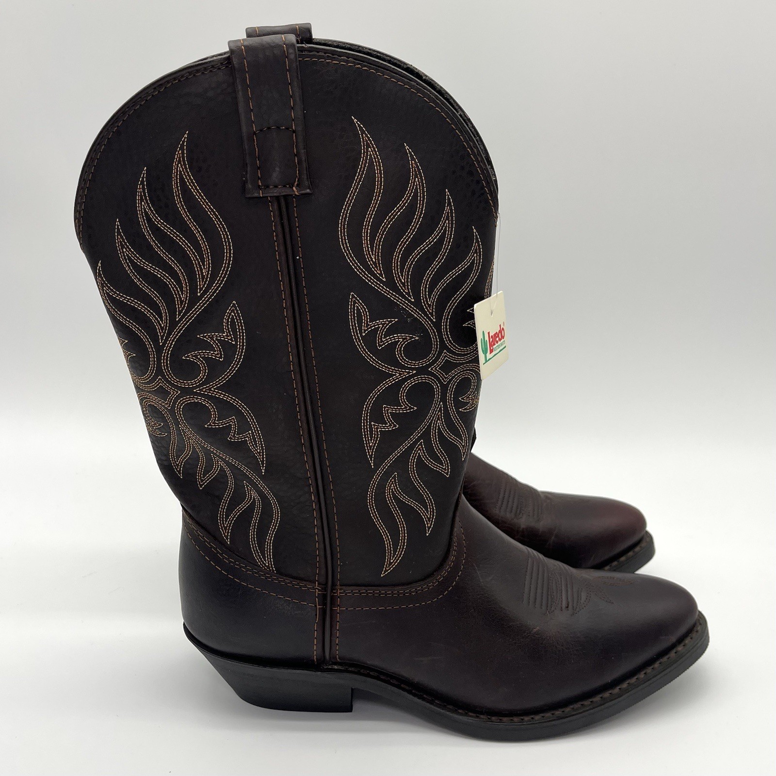 Laredo Boots Women’s 9 M Western Brown Leather 5752 Cowgirl Kelli Copper Kettle