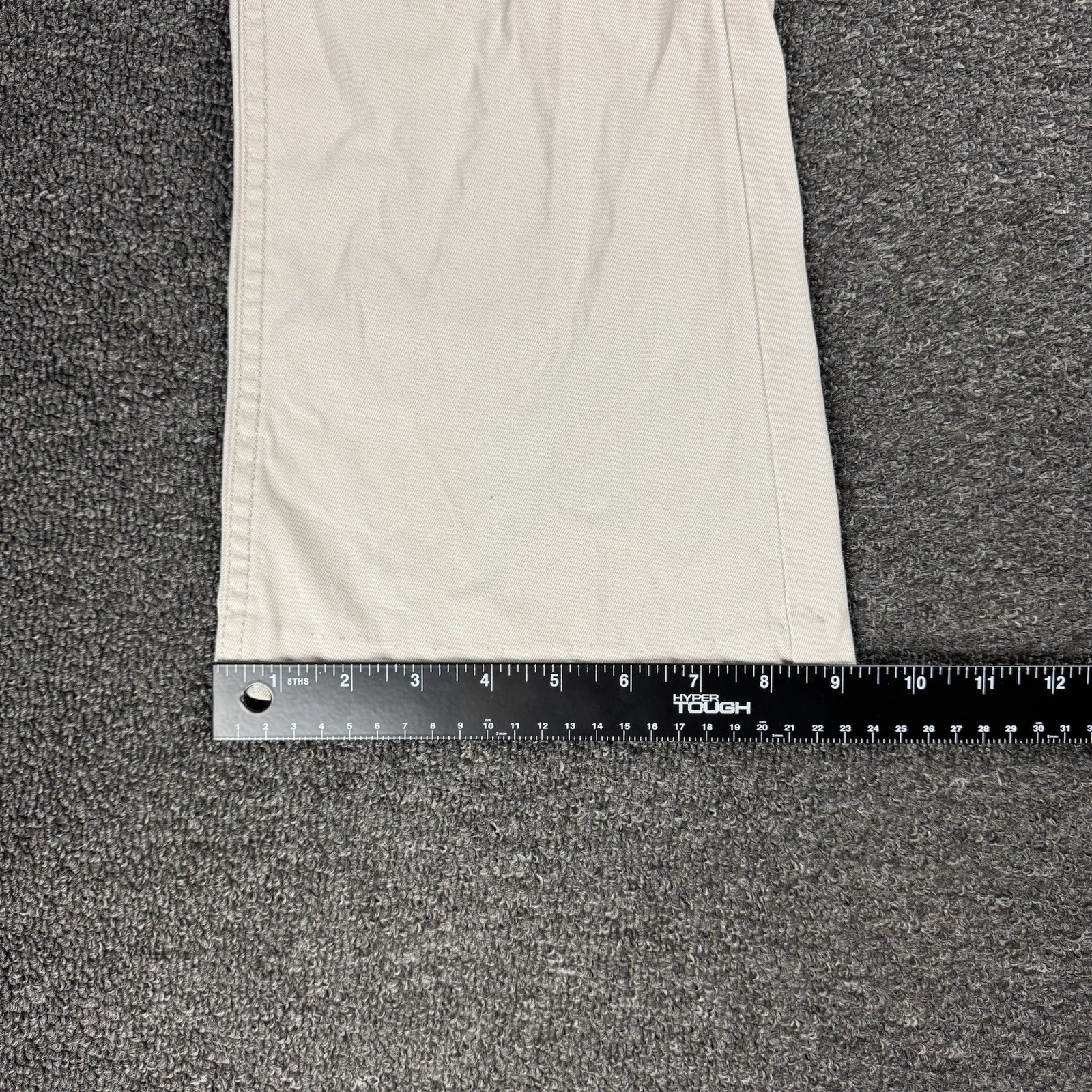 Y2K Capri Cropped SO Stretch Juniors Size 9 Tall/ WMs 6 Solid Cream Beige Pants