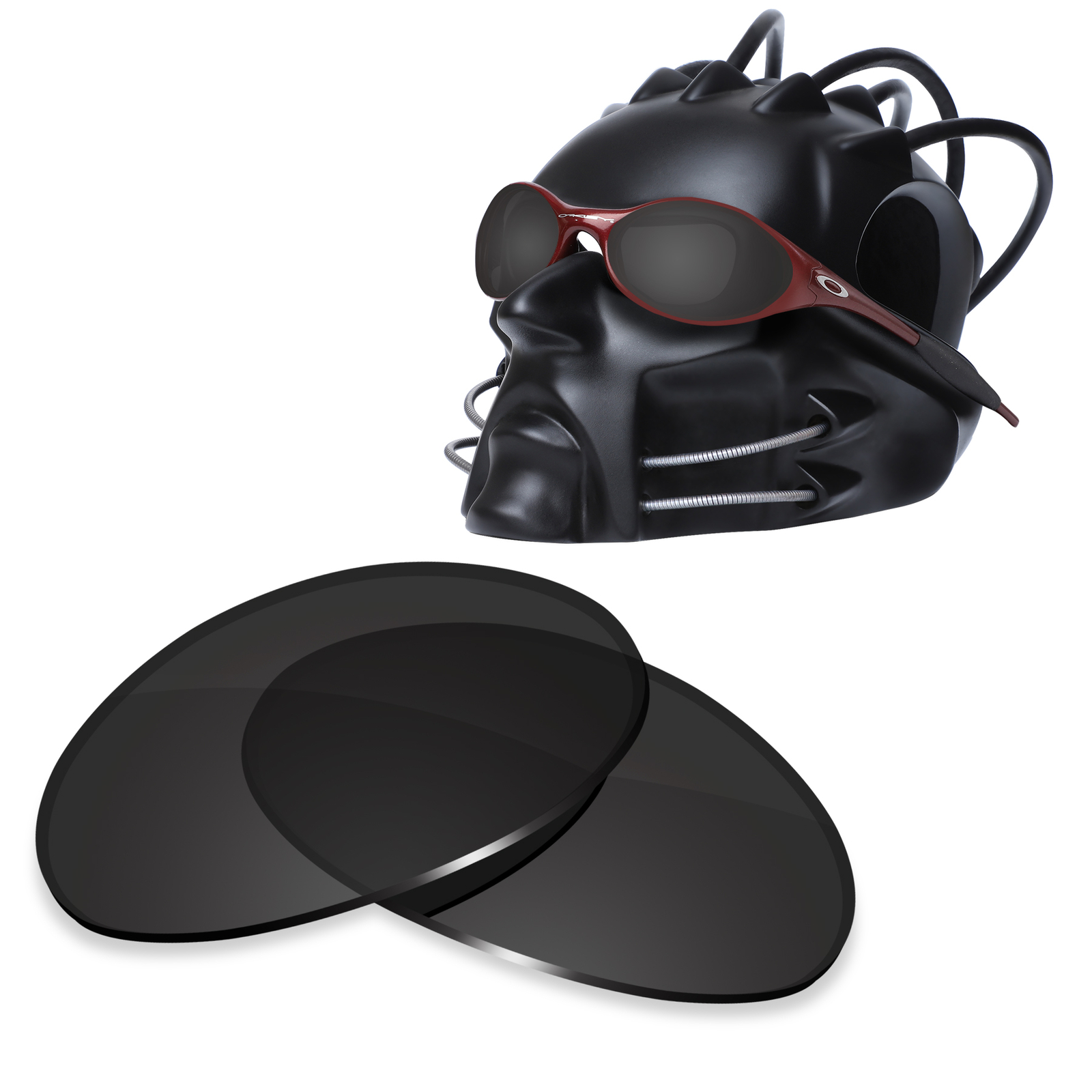 KEYTO Polarized Lenses Replacement for-Oakley Eye Jacket 1.0 Sunglasses