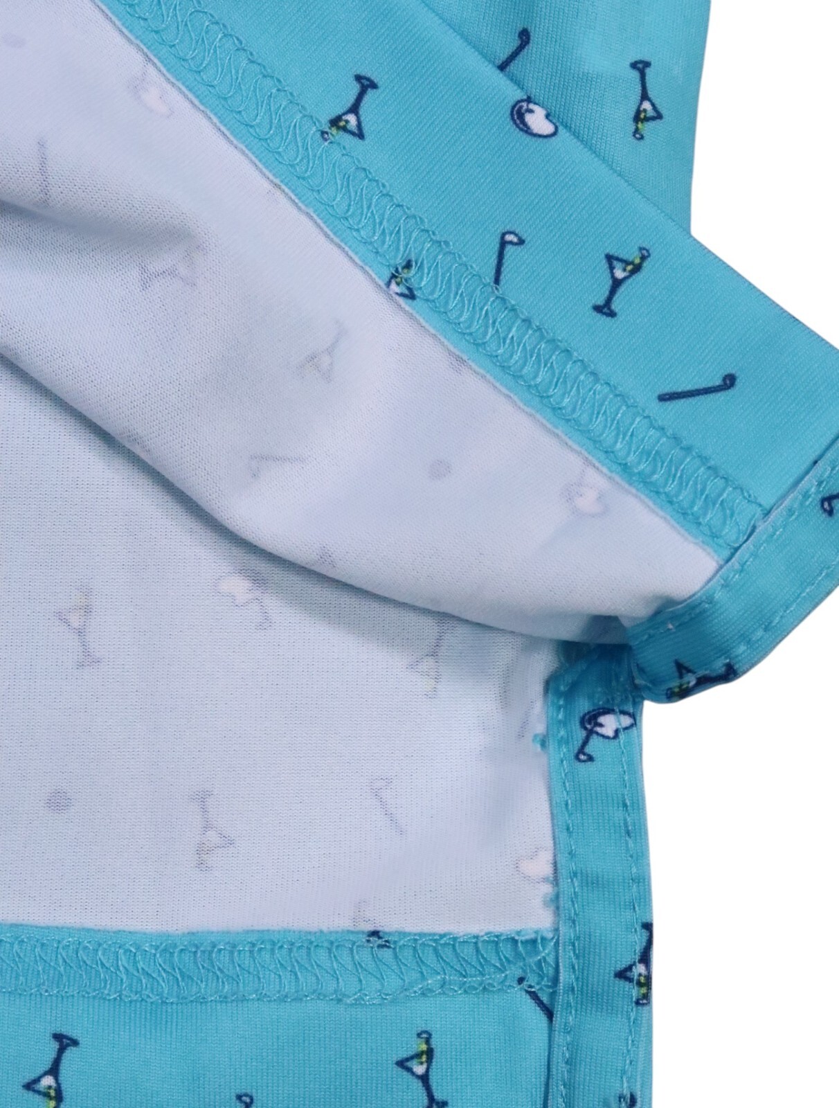 CALLAWAY jerse MENS XL POLO SHIRT PERFORMANCE GOLF CLUB COCKTAIL MARTINI PRINT